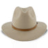 Walrus Hats Outback Jurassic - Walrus Hats Dark Brown Wool Felt Safari Hat - H7014